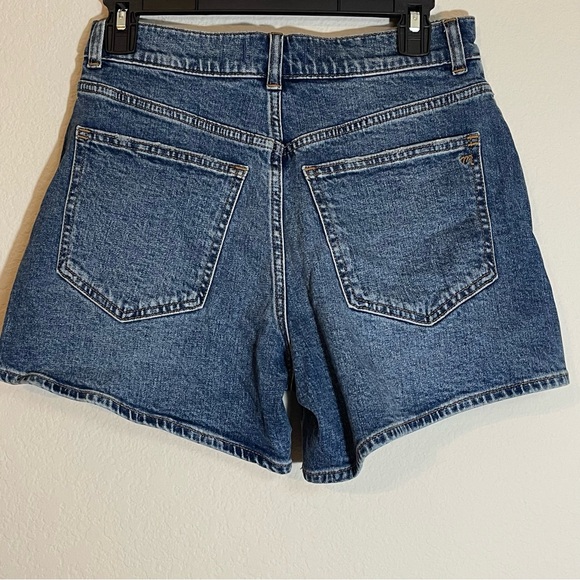Madewell NWT The Perfect Vintage Mid-Length Jean Short Size 26 in Manton Wash - Picture 15 of 16